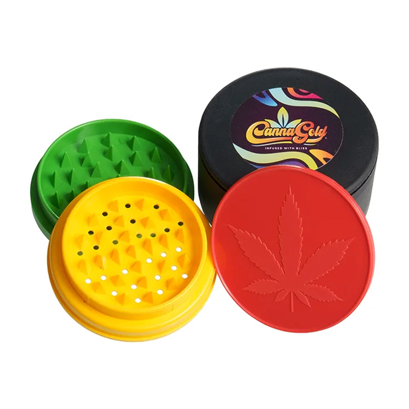 Weed Grinder - Acetal Irie Colours (5 Pack)