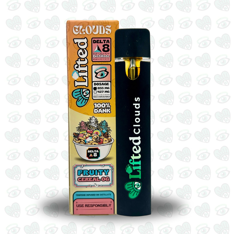 Delta 8 Disposable Vape 1ml - Fruity Cereal OG