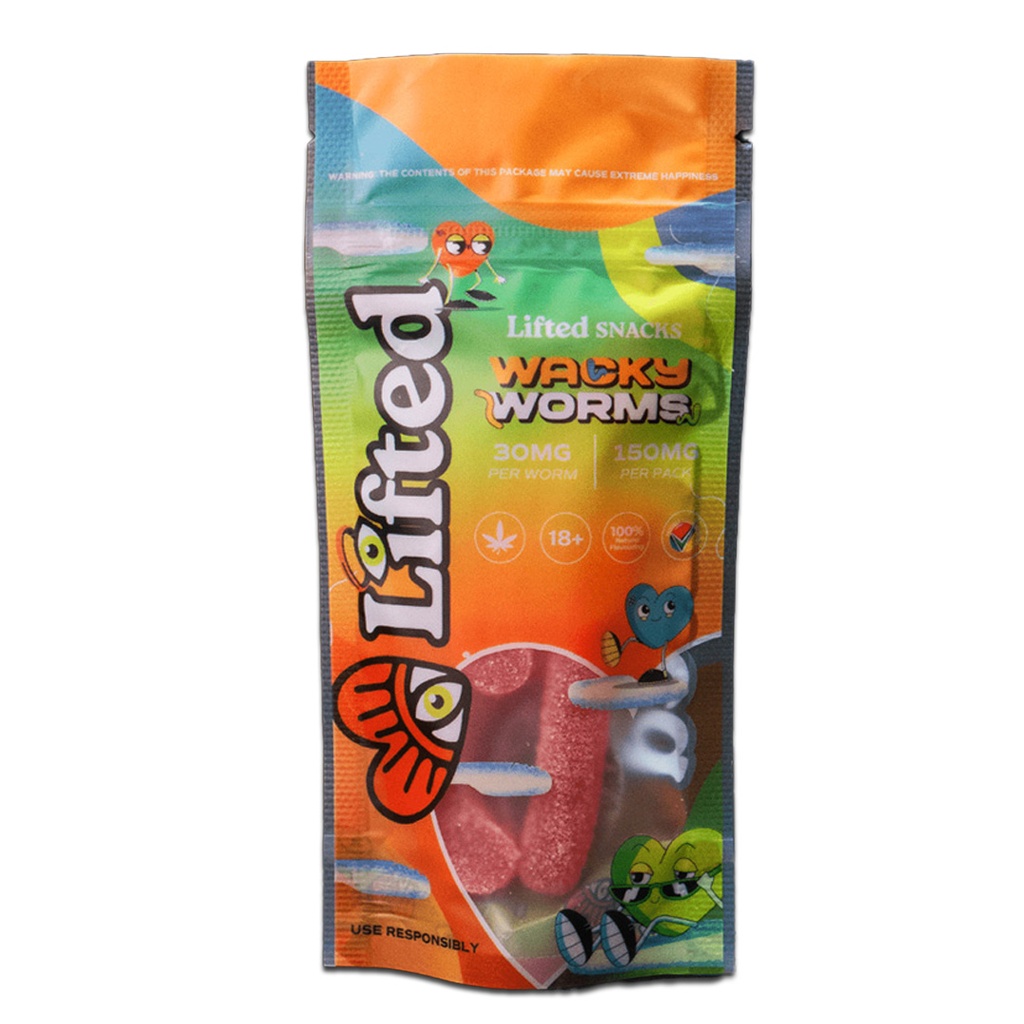 Gummies - Wacky Worms (150mg)