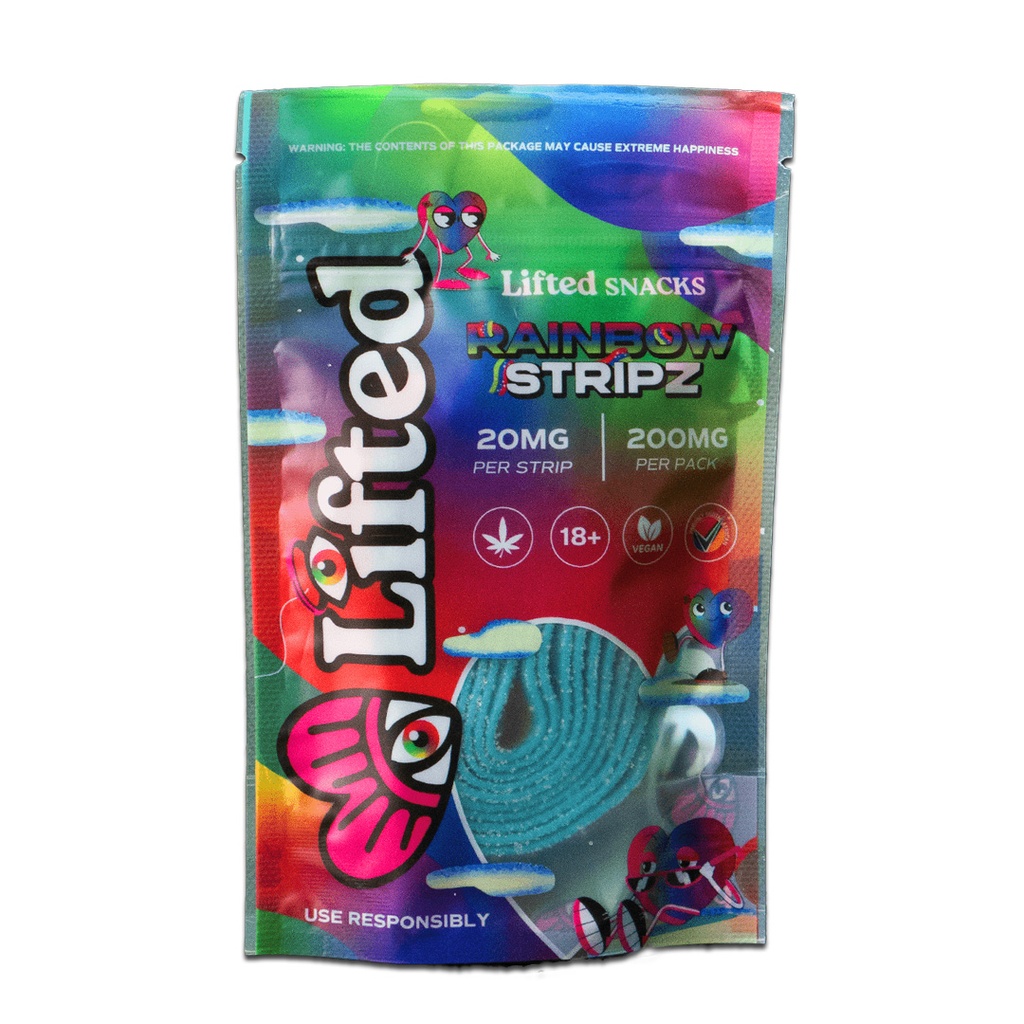 Lifted Rainbow Stripz 200mg (10x20mg)