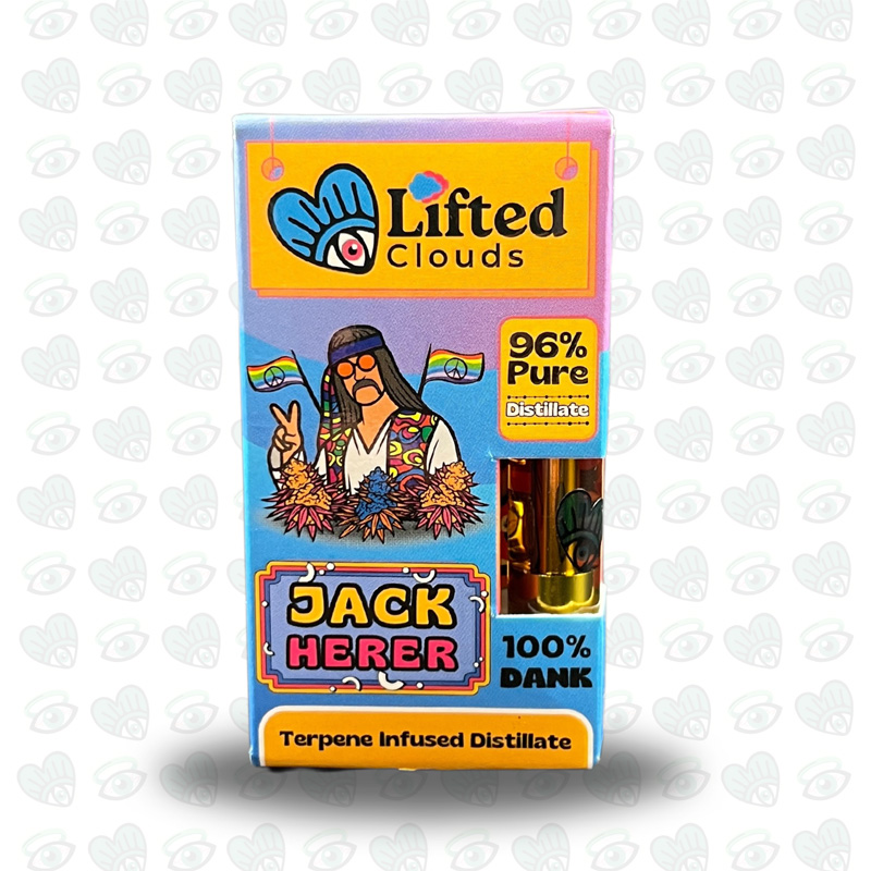 Lifted Distillate Vape Cart - Jack Herer (Sativa)