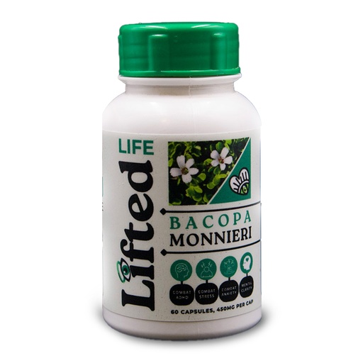 Bacopa Monnieri (aka Brahmi) 450mg 60's