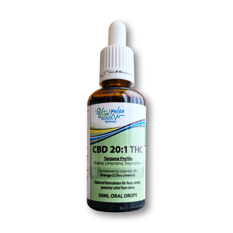 Vitalpulse CBD 20:1 THC Ratio Blend 50ml