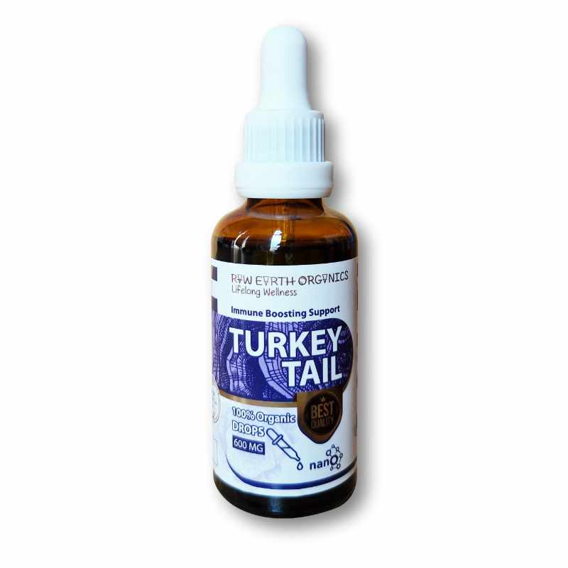 Raw Earth Organics Turkey Tail 600mg (50ml)