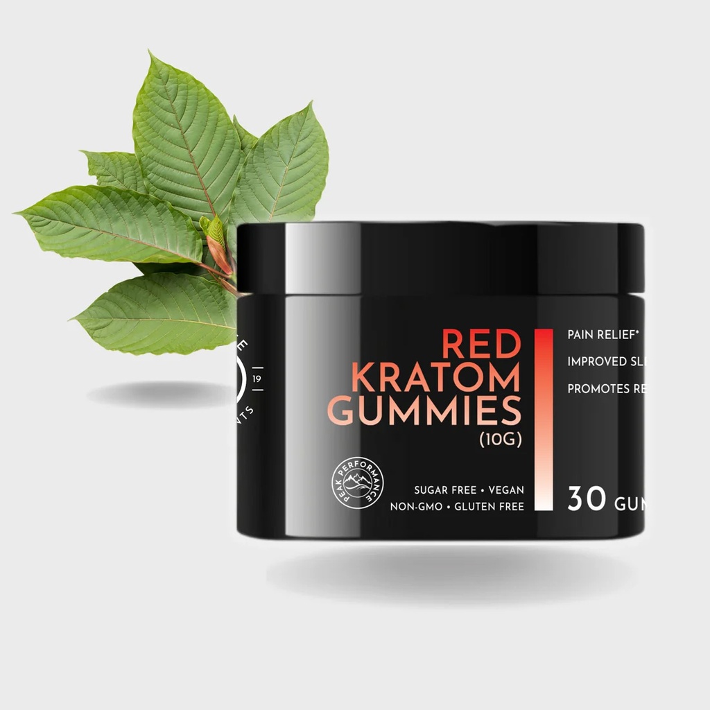 Red Kratom Gummies (30x1g)