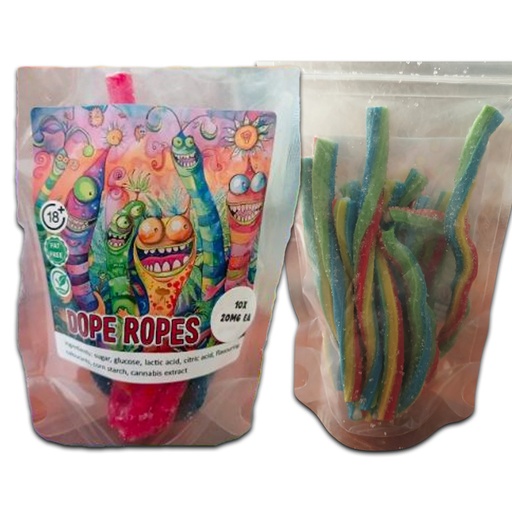 Vegan Gummies - Dope Ropes 200mg (10x20mg)