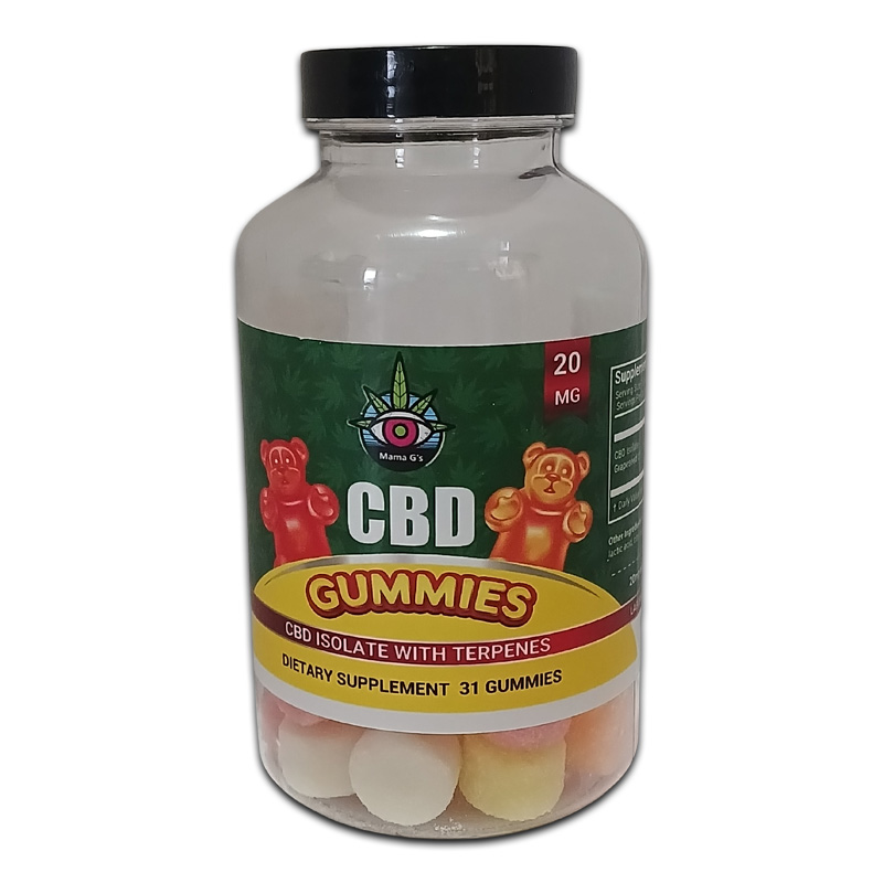 CBD Vegan Gummies - Fruit Pastilles 620mg (31x20mg)
