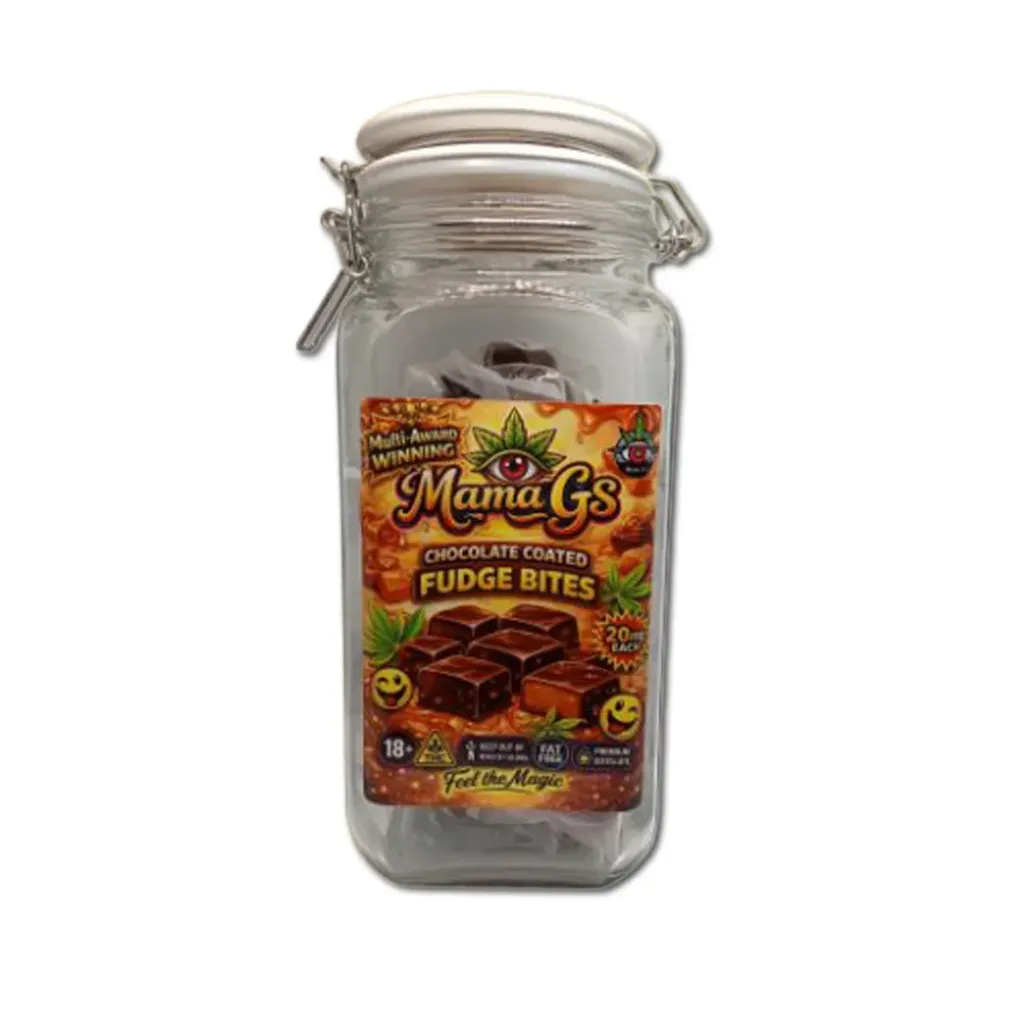 Chocolate-Coated Fudge Bites 600mg (30x20mg)