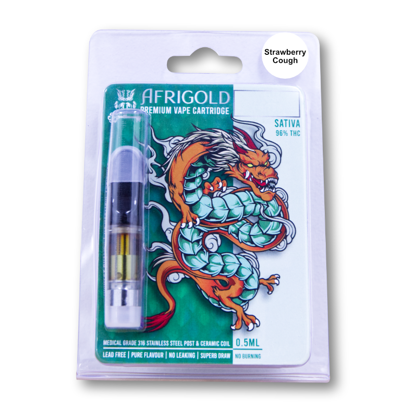 Vape Cartridge - Strawberry Cough - Full Spectrum (Sativa) (0.5ml)