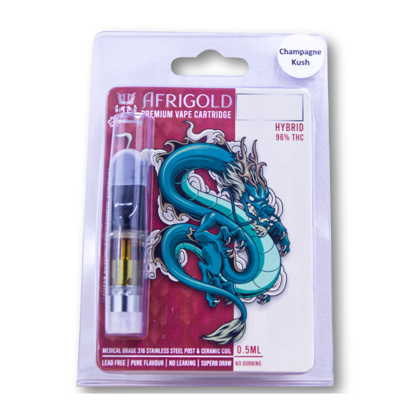 Vape Cartridge - Champagne Kush - Full Spectrum (Hybrid) (0.5ml)