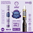 Awaken® Vape Blaster Cartridges 1ml - Purple Urkle (Indica)