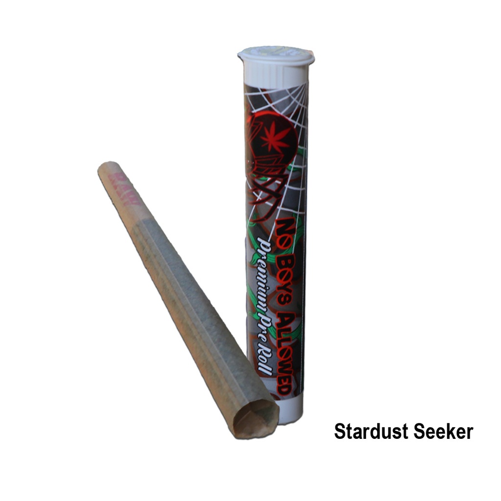 No Boys Allowed Premium Indoor Pre-Rolls - Stardust Seeker