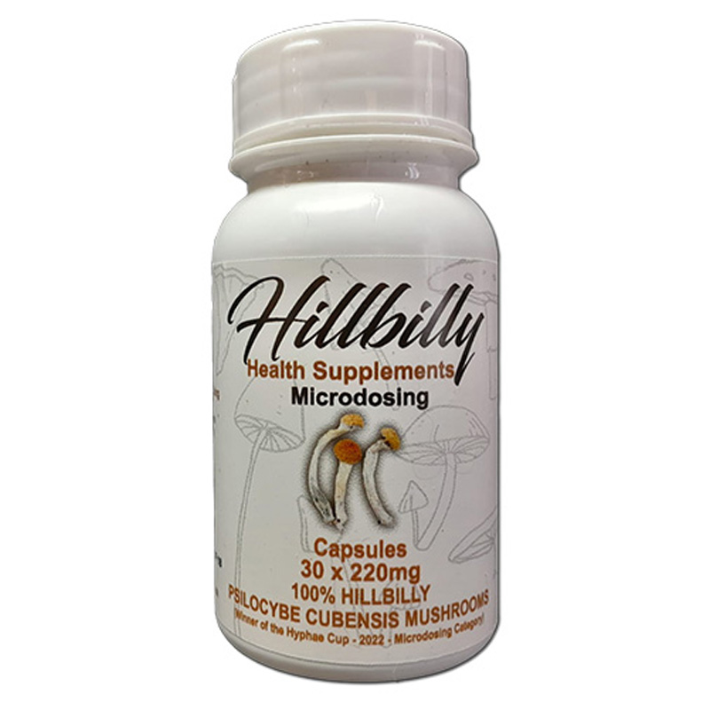 Hillbilly Psilocybin Microdosing Capsules (Hillbillys) 30's