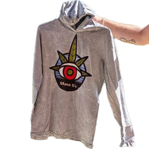 Mama G's Branded Hoodies (Small (Light Grey))