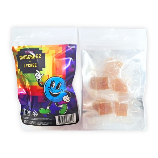 Jelly Gummies - Muncheez 150mg (5x30mg) - Lychee