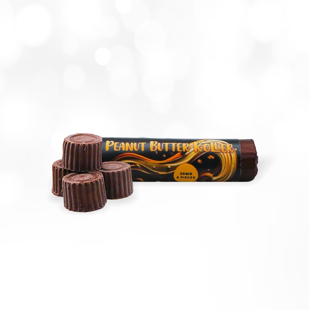 Rollers 120mg Full Spectrum (6x20mg) - Peanut Butter Cup