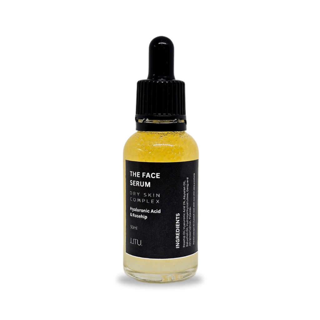 The Face Serum - Dry Skin Complex (Hyaluronic Acid & Rosehip) 30ml