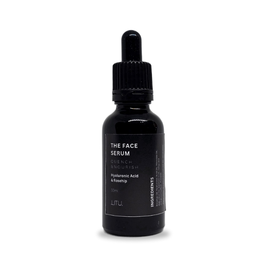 The Face Serum - Quench & Nourish (Hyaluronic Acid & Rosehip) 30ml