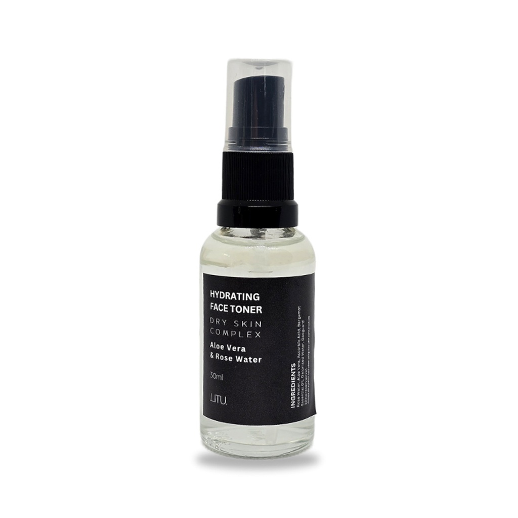 Hydrating Face Toner - Dry Skin Complex (Aloe Vera & Rose Water) 30ml