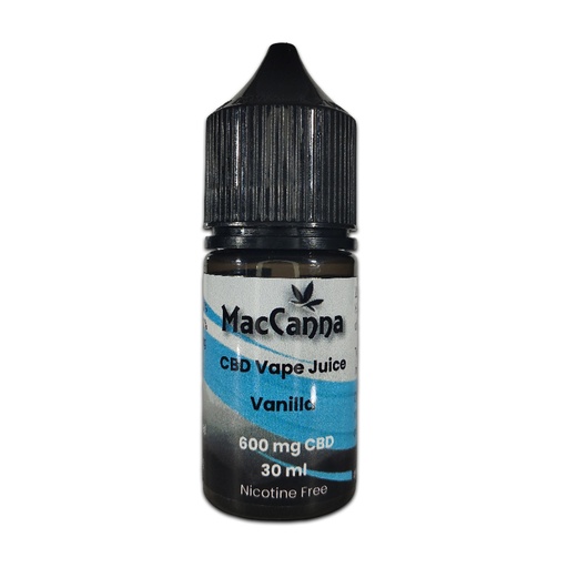 CBD Isolate Vape Juice 600mg (30ml) - Vanilla