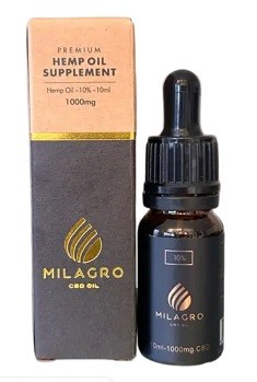 Milagro CBD Oil 1000mg Full Spectrum 10ml