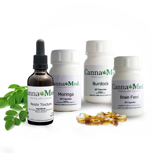 CBD Plus Brain Food Pack (Indica/Sativa blend)