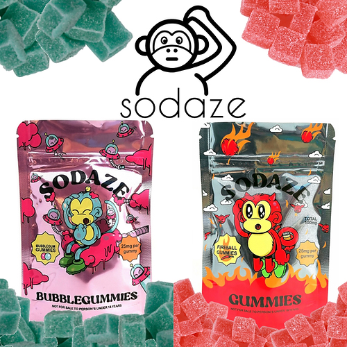 Sodaze Gummies 100mg (4x25mg)