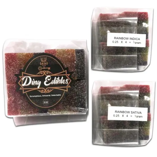Gummies - Rainbow 100mg (4x25mg)