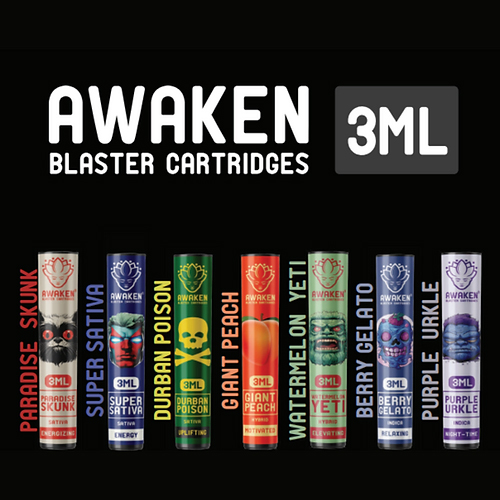 Awaken® Vape Blaster Cartridges 3ml