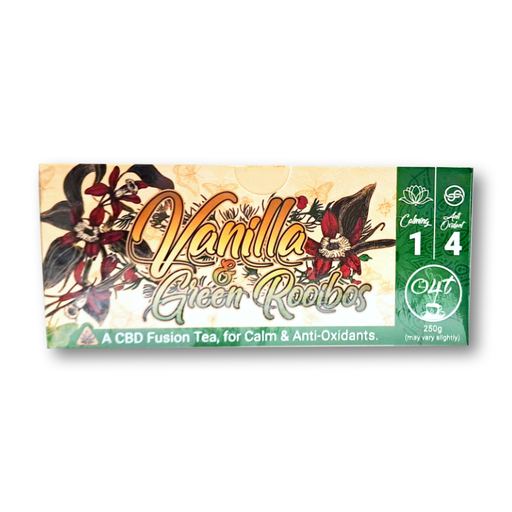 Time 4 Tea - Vanilla & Green Rooibos Tea with CBD