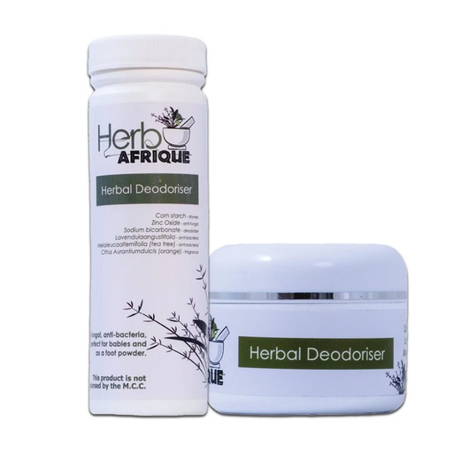 Herbafrique Herbal Deodorant - Anti-fungal, Anti-bacteria