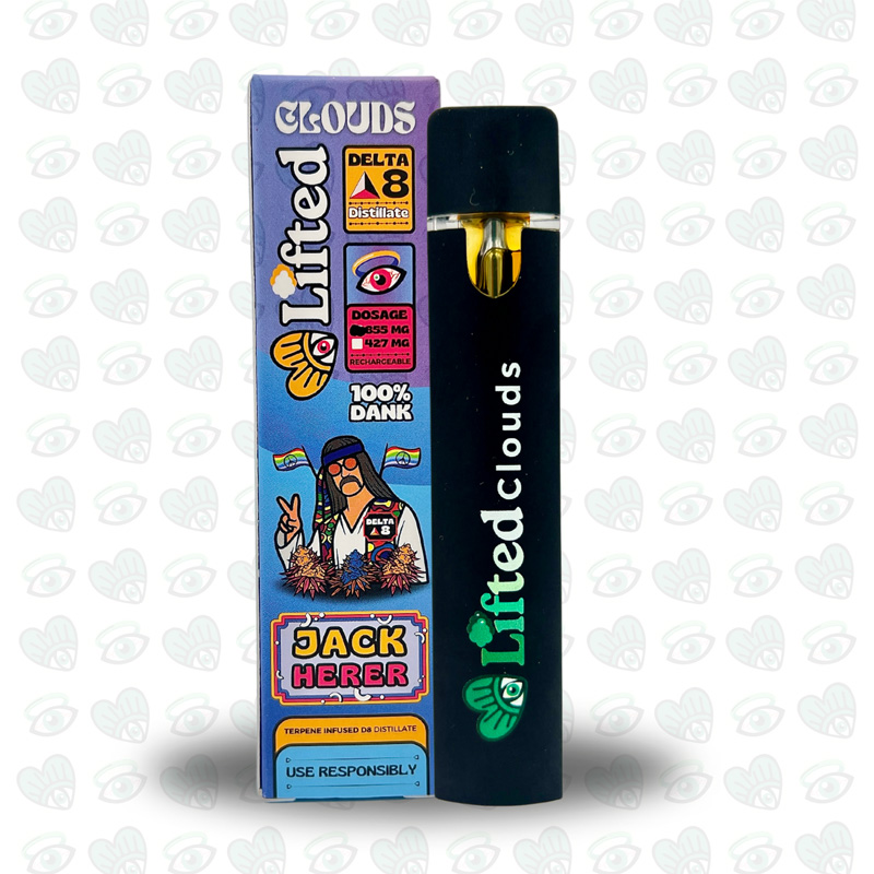 Lifted Delta 8 Disposable Vape 1ml - Jack Herer (Sativa)