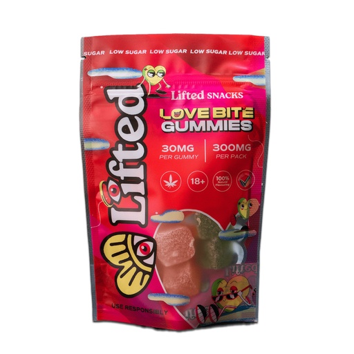Lifted Love Bite Gummies (Low Sugar)