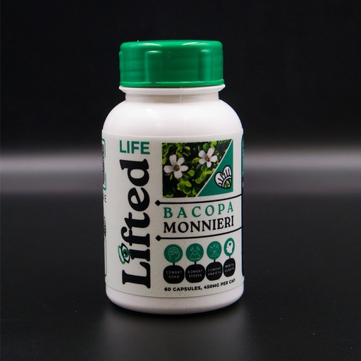 Bacopa Monnieri (aka Brahmi) 450mg 60's