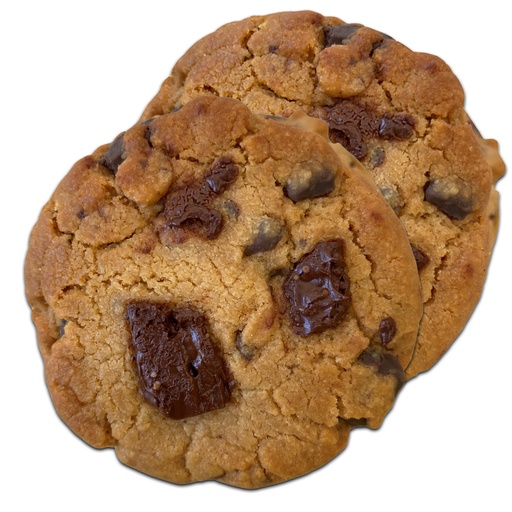Peanut Butter & Chocolate Chunk Cookies 80mg Full Spectrum (2x40mg)