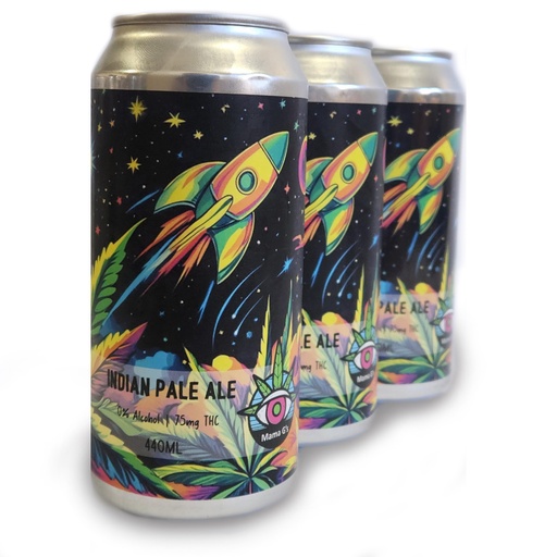 Zero Alcohol IPA Beer (Indian Pale Ale) 75mg