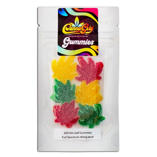 ‘420’ Irie Leaf Gummies - 240mg Full Spectrum (6x40mg)