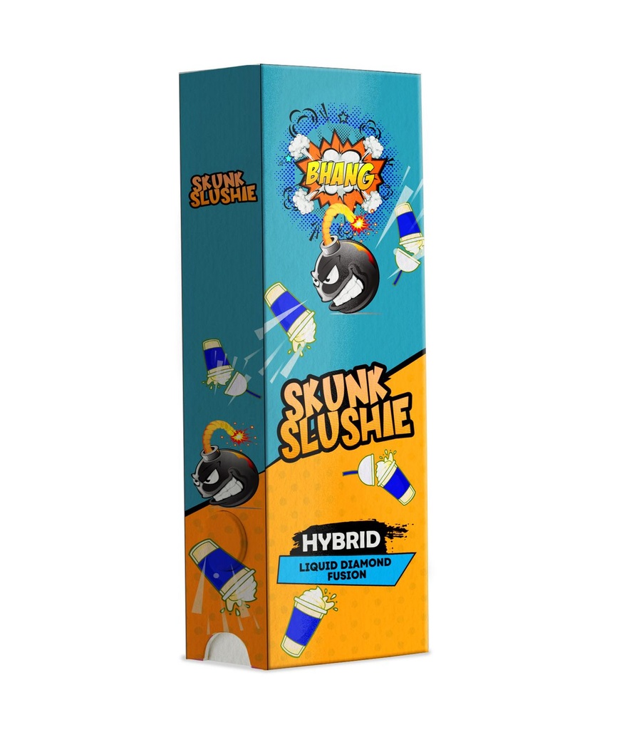 Bhang Bars Liquid Diamond Fusion THC Vapes 2g - Skunk Slushie