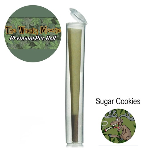 Wacky Moose Premium Greenhouse Pre-Rolls - Sugar Cookies