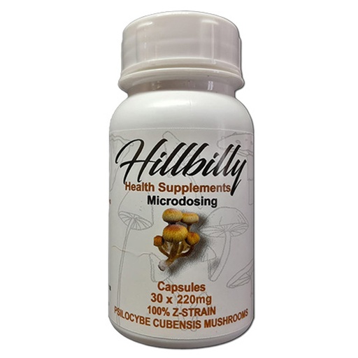 Hillbilly Psilocybin Microdosing Capsules (Z-Strain) 30's