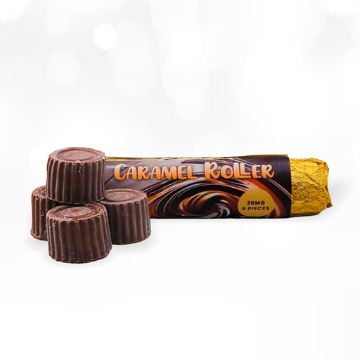 Rollers 120mg Full Spectrum (6x20mg) - Caramel