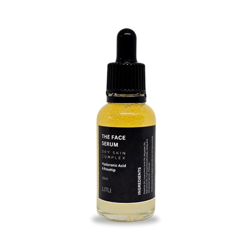 The Face Serum - Dry Skin Complex (Hyaluronic Acid & Rosehip) 30ml
