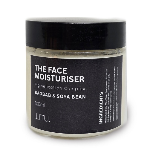The Face Moisturiser - Pigmentation Complex (Baobab, Soya Bean & Hemp Seed Oil) 100ml