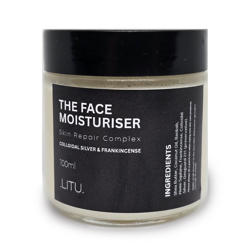 The Face Moisturiser - Skin Repair Complex (Colloidal Silver & Frankincense) 100ml