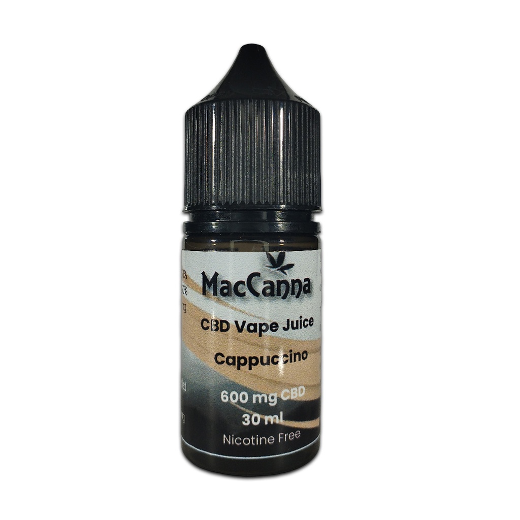 cbd isolate vape juice 600mg (30ml) - Cappuccino Cover:Without Covers Does The Geek Bar User Type-Intermediate vaper