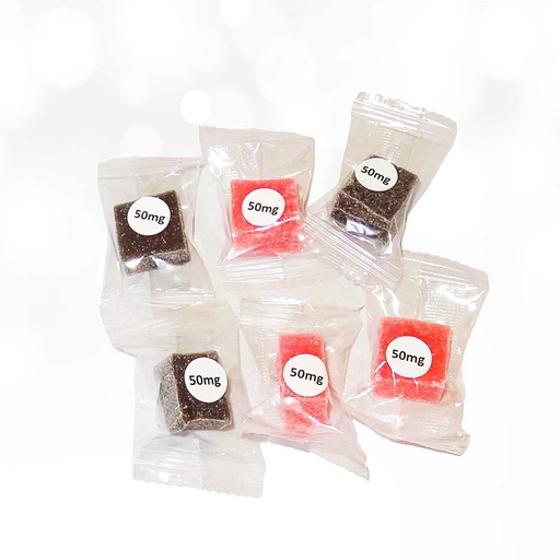 Jellies 50mg (Singles, Individually Wrapped) - Tutti Fruity