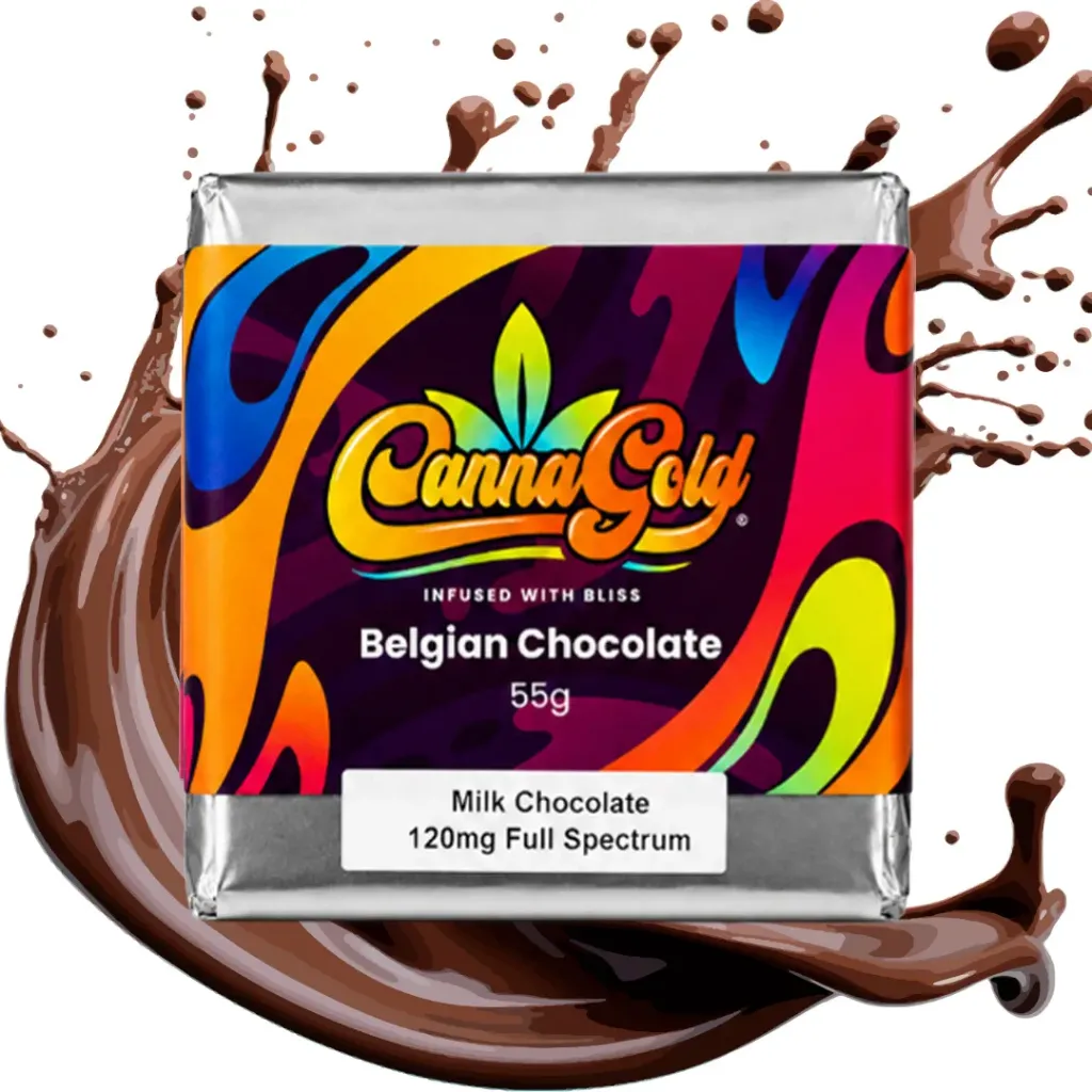 Belgian Chocolate Slab Full Spectrum (4x120mg)