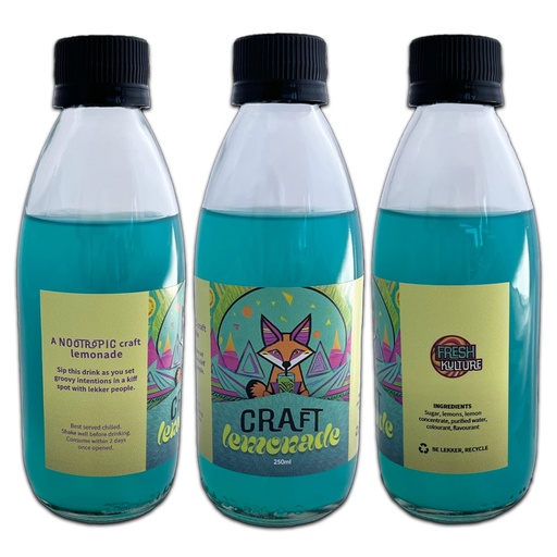 Trippy Nootropic Craft Beverage 250ml - Trippy Lemonade