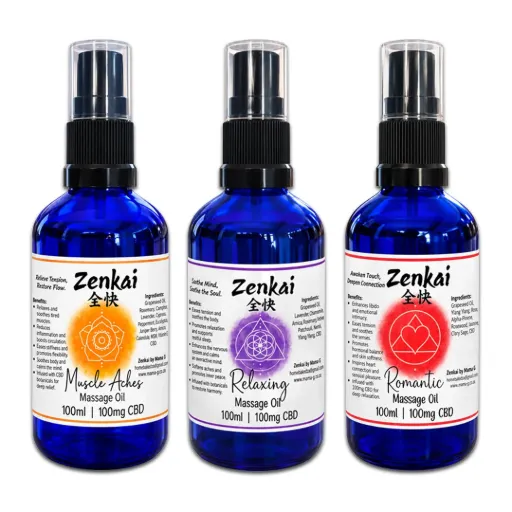 Zenkai CBD Massage Oils 100ml