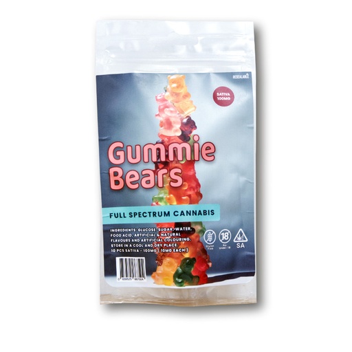 Gummies - Gummy Bears 100mg (10x10mg)